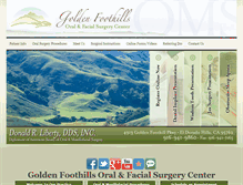 Tablet Screenshot of eldoradohillsoralsurgery.com